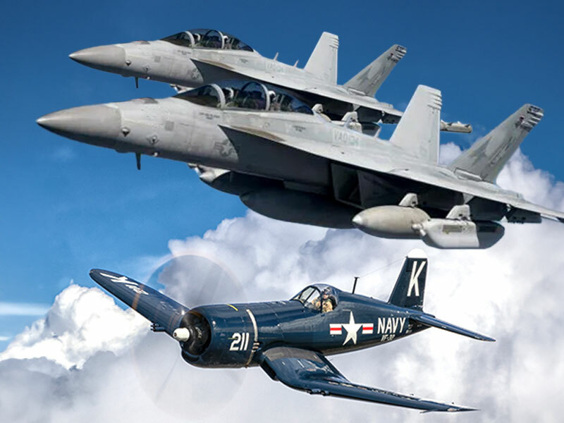 U.S. Navy Legacy Flight