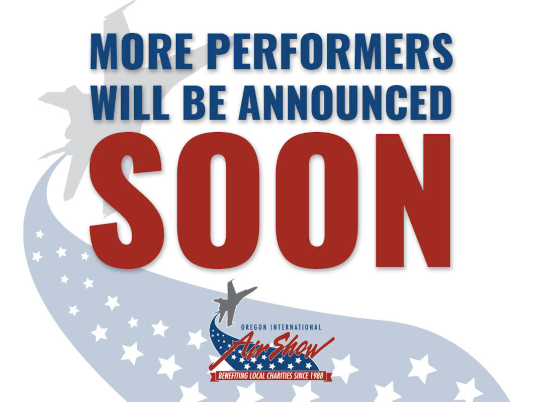 More performers will be announced soon