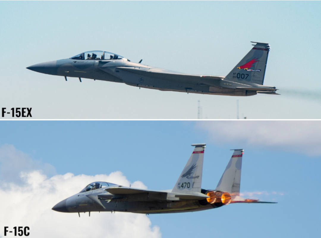 F-15EX and F-15C Eagles - 142nd Wing - Oregon Air National Guard